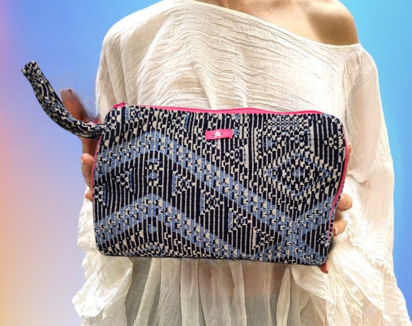 02A BEAUTY BORSA 66 rombi blu