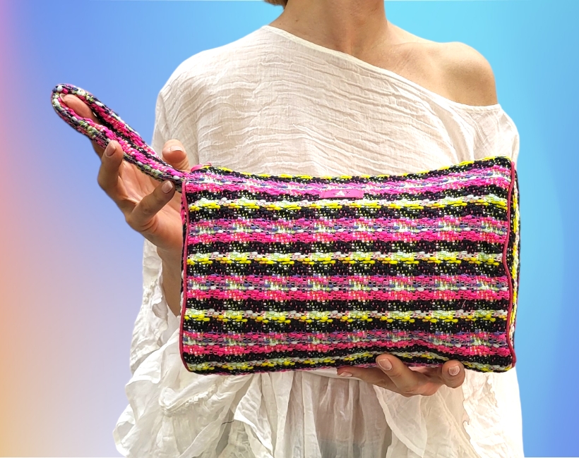 02A BEAUTY BORSA 44 pied poule multicolor