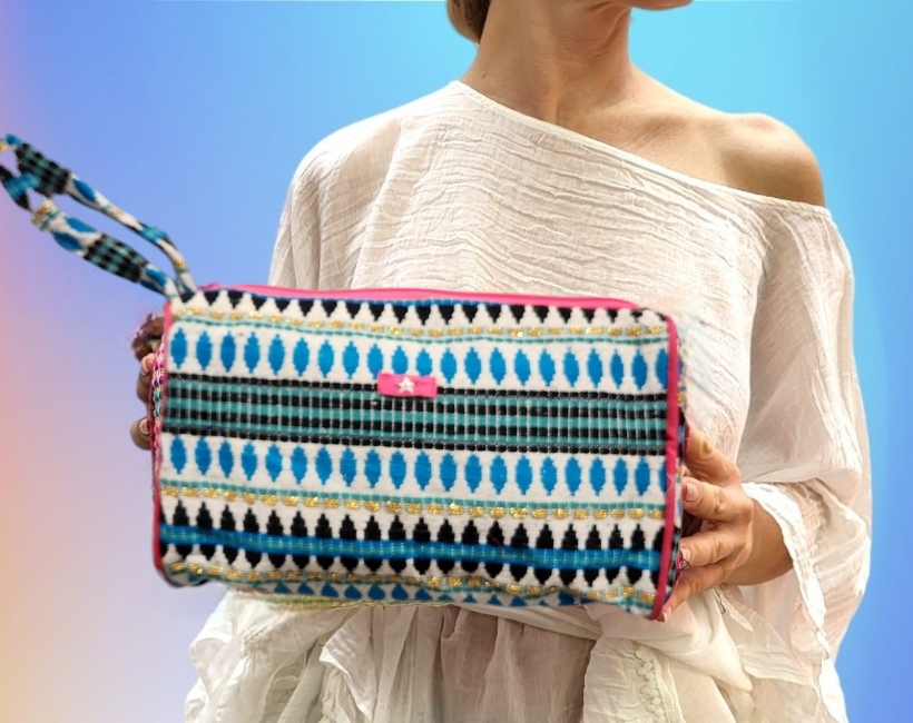 02A BEAUTY BORSA 47 ovali turchese