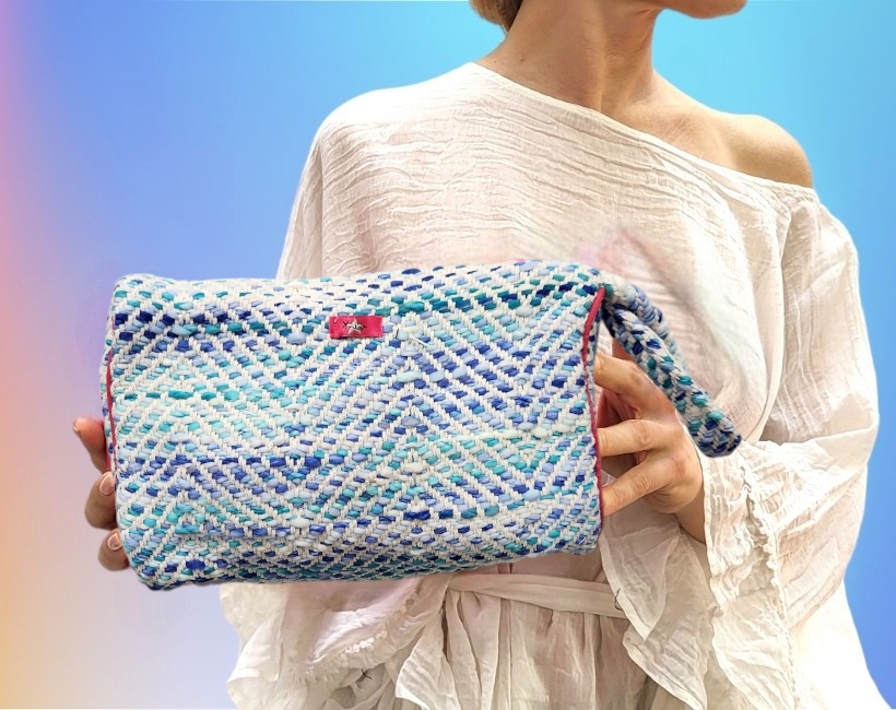 02A BEAUTY BORSA 50 sfumato blu