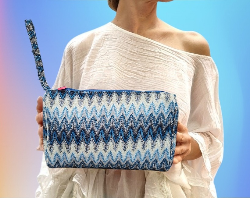 02A BEAUTY BORSA 70 pavone bluette
