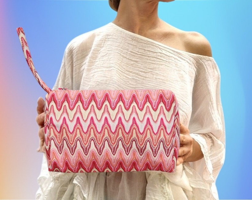 02A BEAUTY BORSA 74 onda fuxia