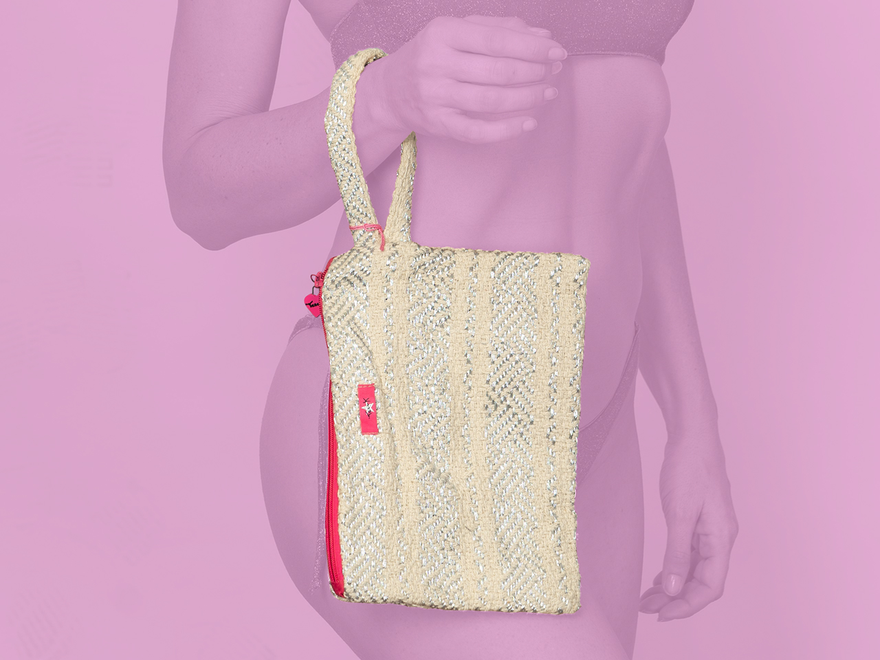 03A BUSTINA PIATTA 28 ecru argento