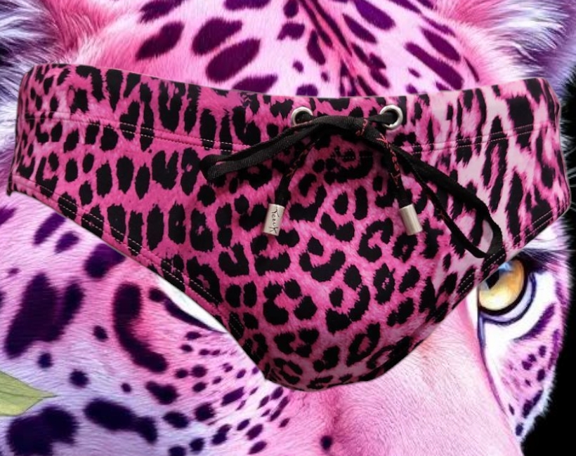 106F leopardo fuxia