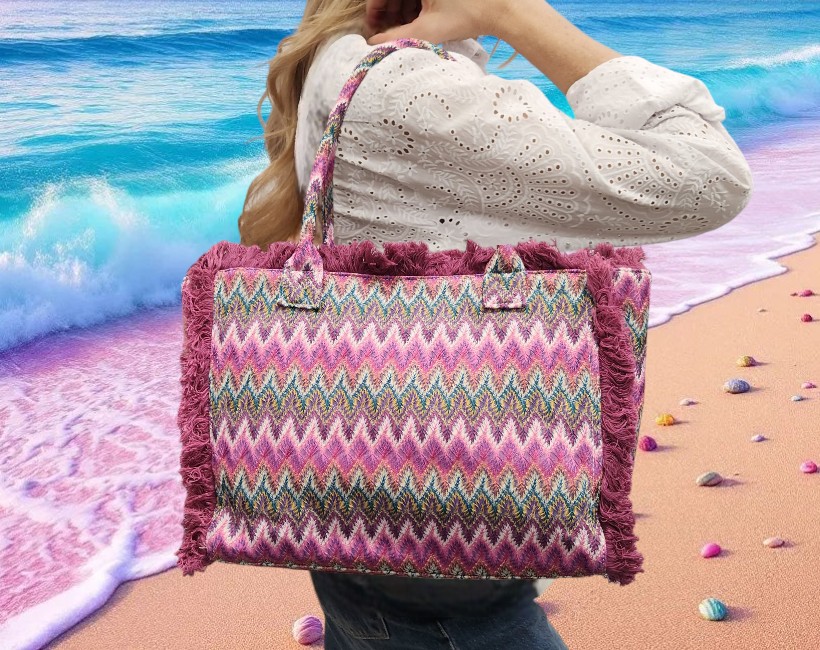 11A SHOPPING FRANGE 71 pavone fuxia