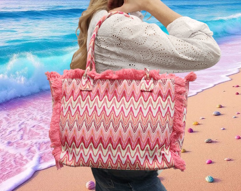 11A SHOPPING FRANGE 74 onda fuxia
