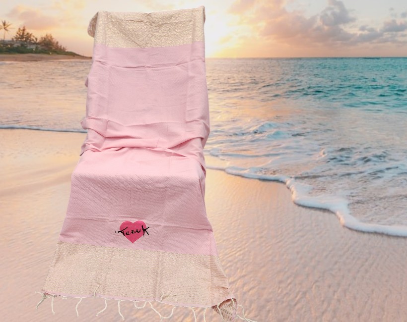 FOUTA telo 14 lilium oro