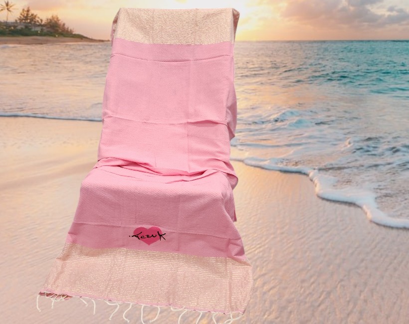 FOUTA telo 17 ortensia oro