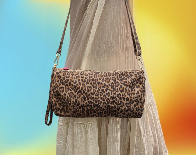 2115MOBI POCHETTE leopardo suede