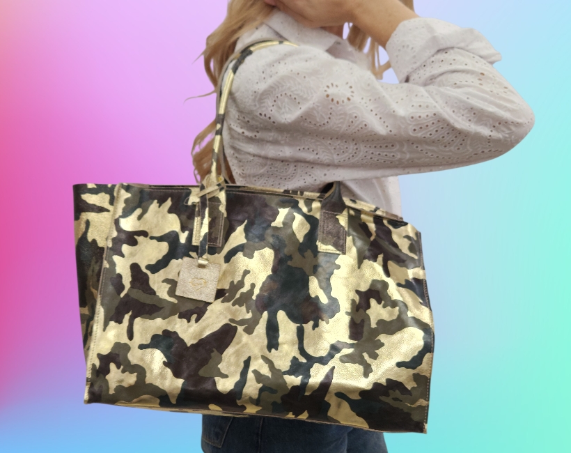 2184 SHOPPING camouflage oro