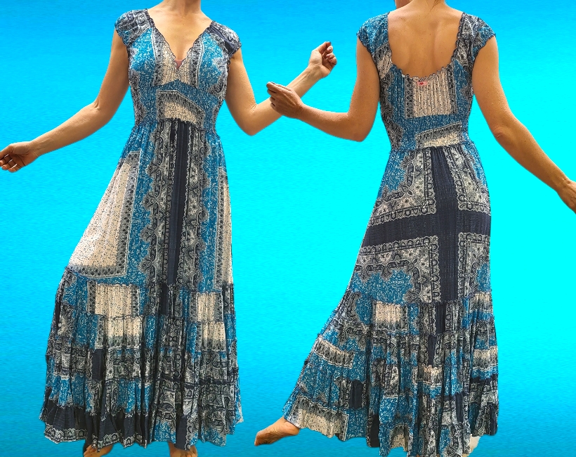 8028F LENA 302 foulard jeans