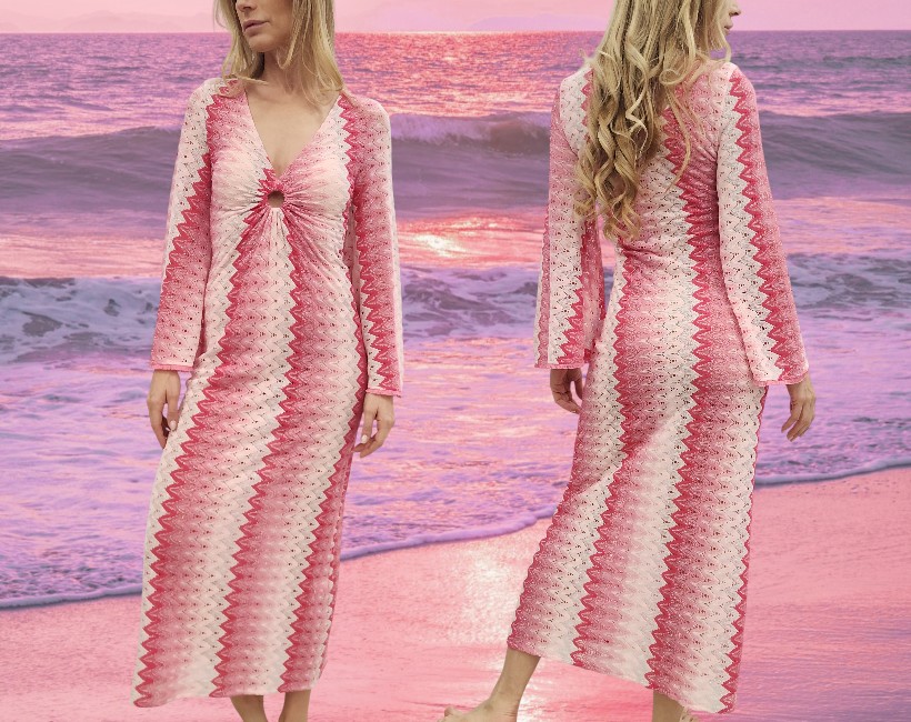 8048F ANGI 415 chevron rosa