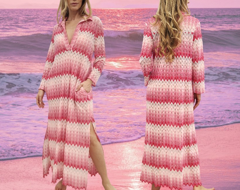 8052F TRUDY 415 chevron rosa