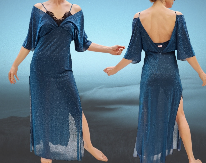 8062F ANIA 377 lurex oceano