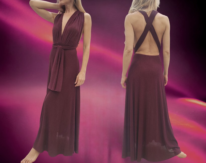 8092F SAMPI 367 lurex amarone