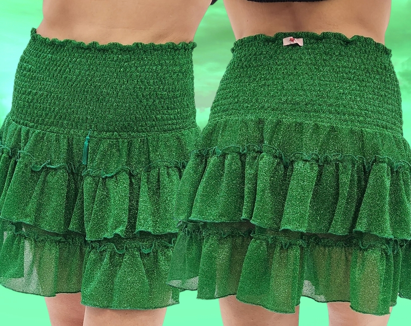 8290F VICHI 070 smeraldo lamè