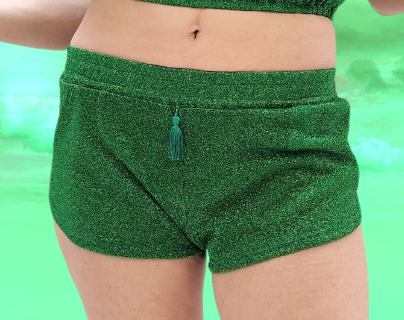 8410F CECILIA 070 smeraldo lame