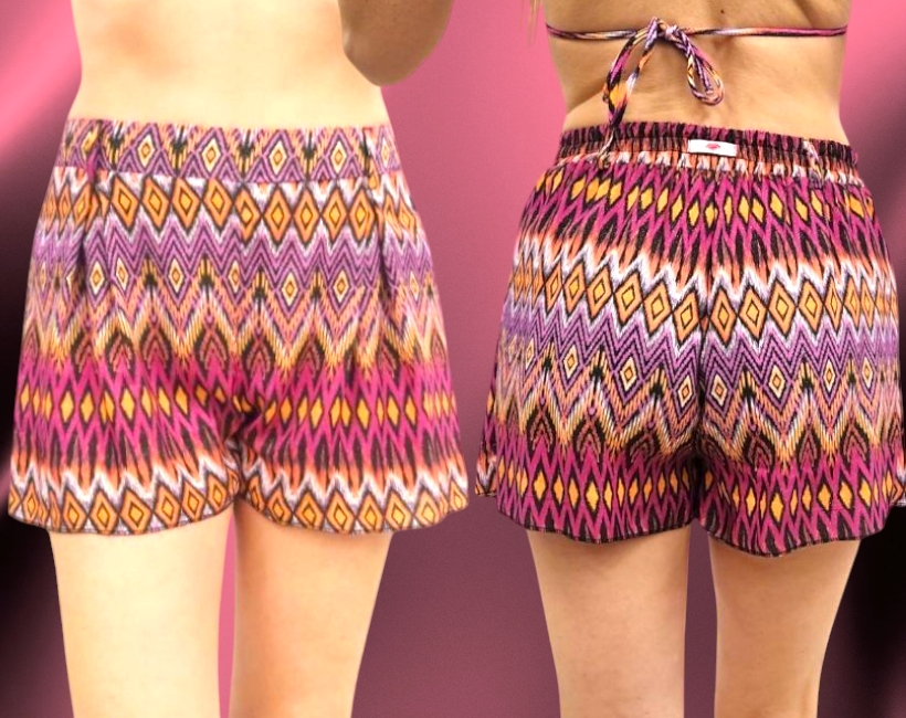 8480F IZZY short 409 mixi fuxia