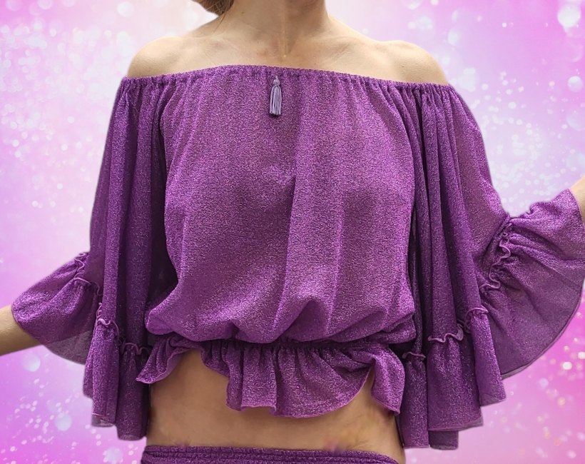 9032F CLELIA 078 glicine lame