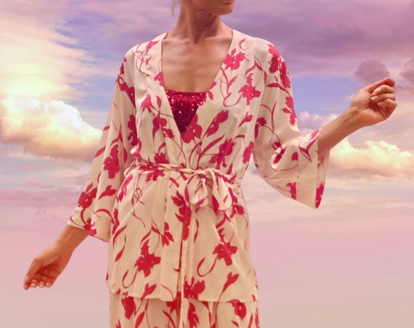 9058F KIM 391 avorio orchidea fuxia