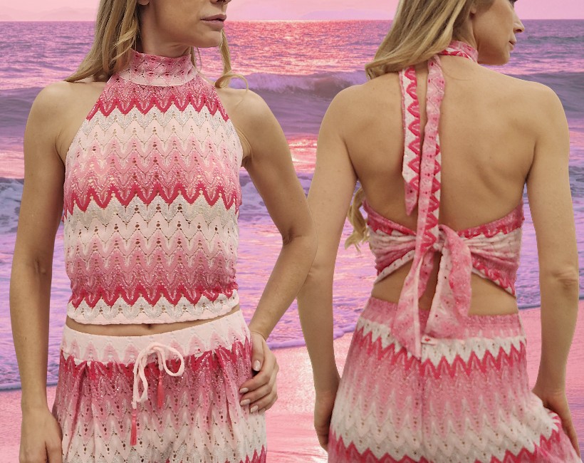 9072F MISS 415 chevron rosa