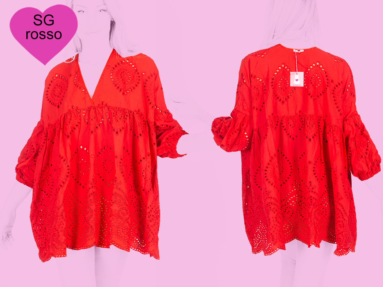 9075SG MINNINA rosso