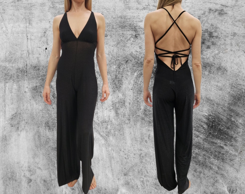 9120F ELLA  376 lurex nero