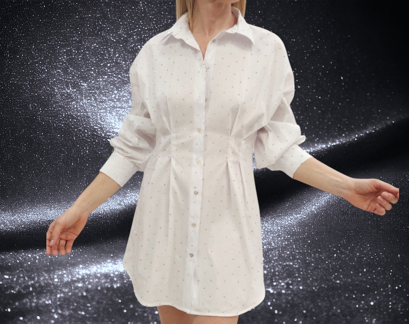 9202F PIPER bianco strass