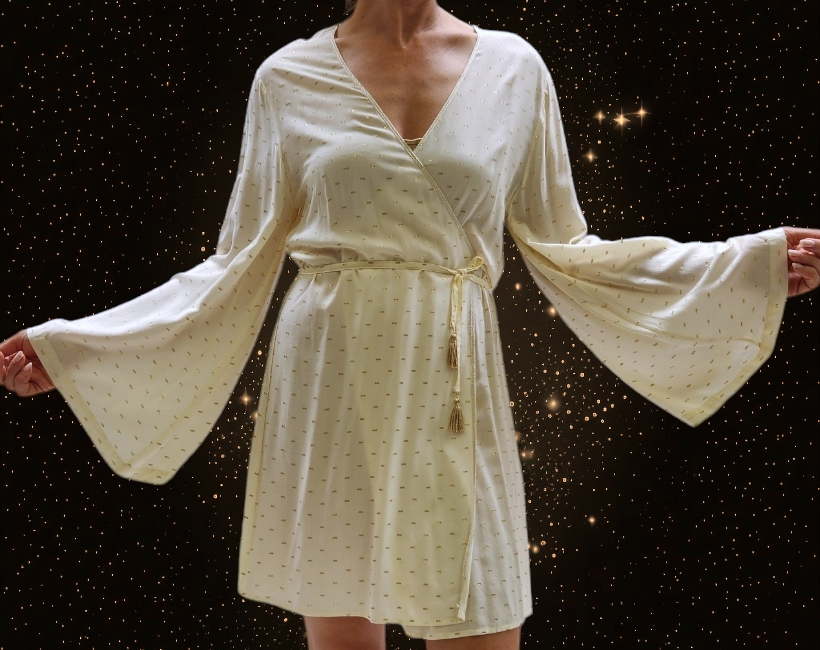 9265F GLORICO 381 avorio oro plumetis