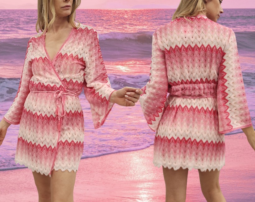 9265F GLORICO 415 chevron rosa