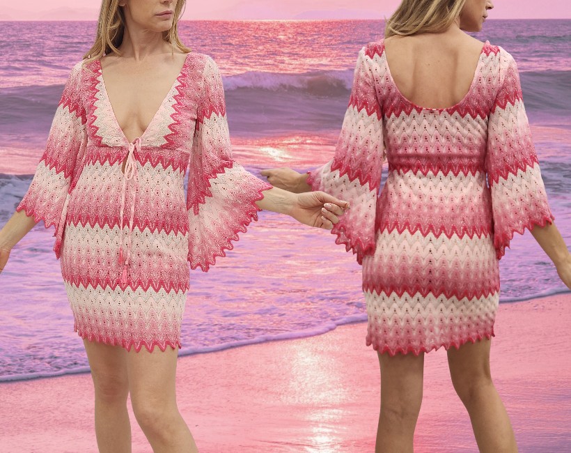 9275F CICA 415 chevron rosa