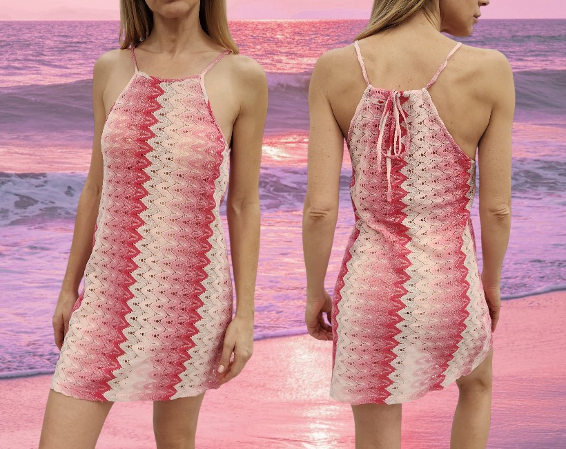 9278F AMOR 415 chevron rosa