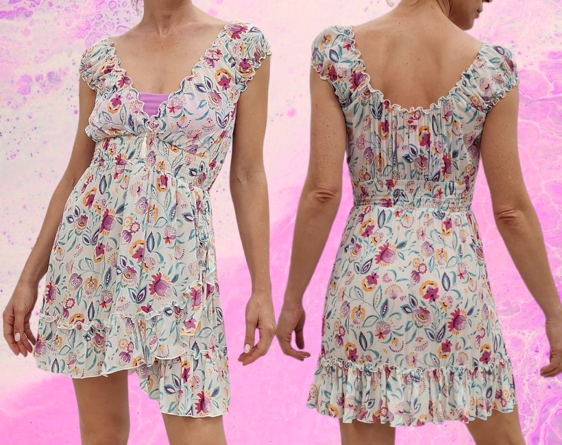 9298F MICHELA 388 liberty bianco