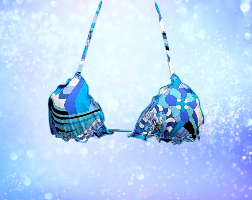 B902F fiore azzurro naif