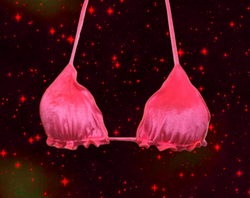 B902F rosso fluo velluto