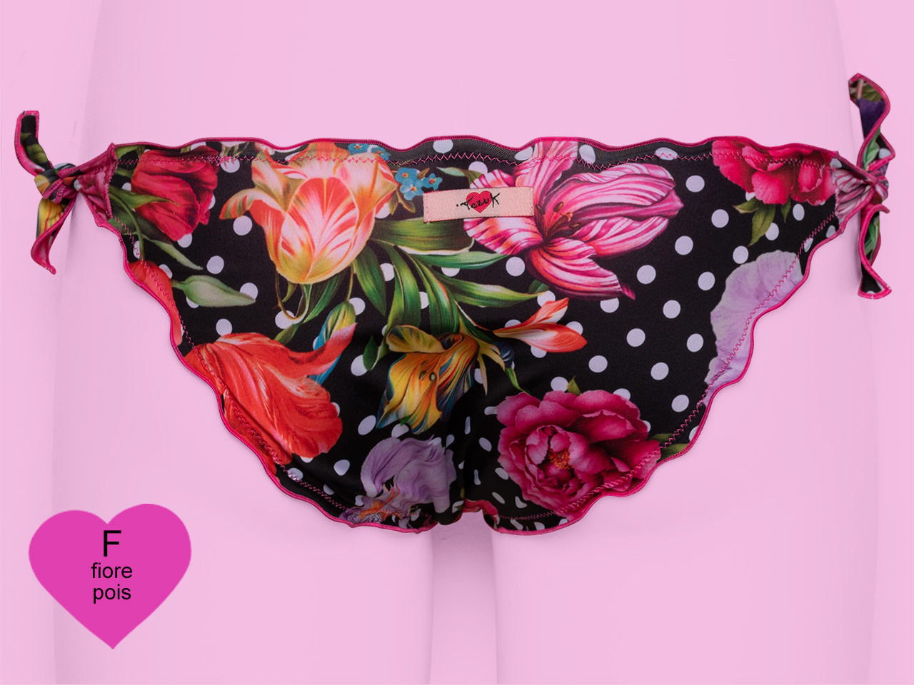 B925F fiore pois