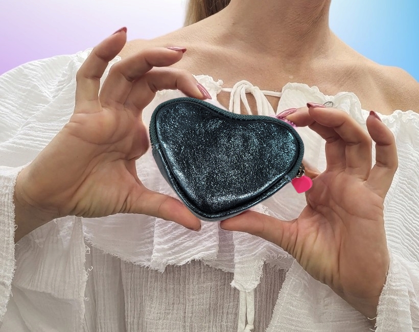 cuore portamonete petrolio 018