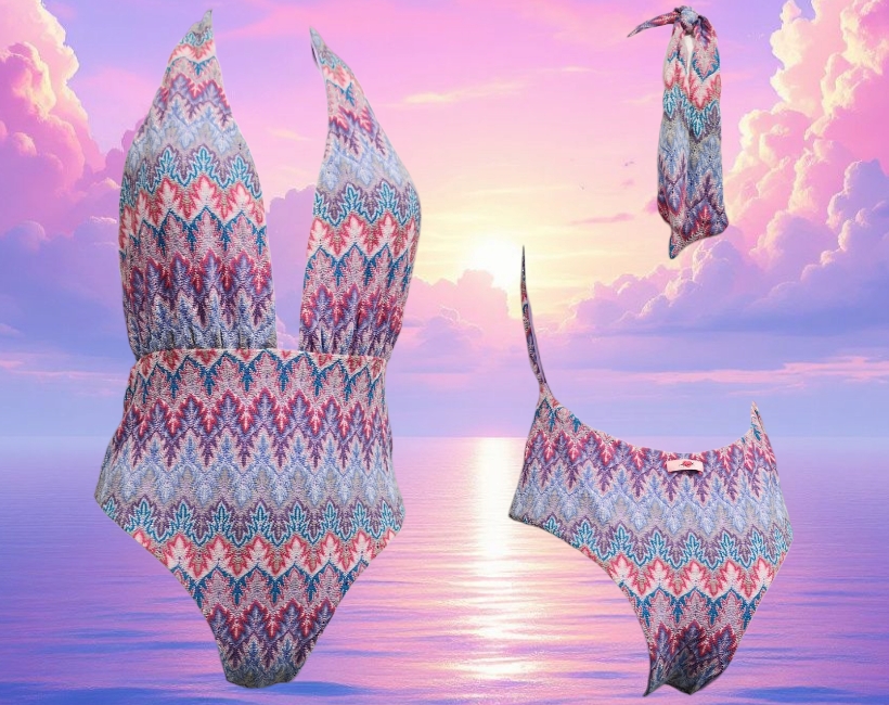 I2320.900 chevron lilla