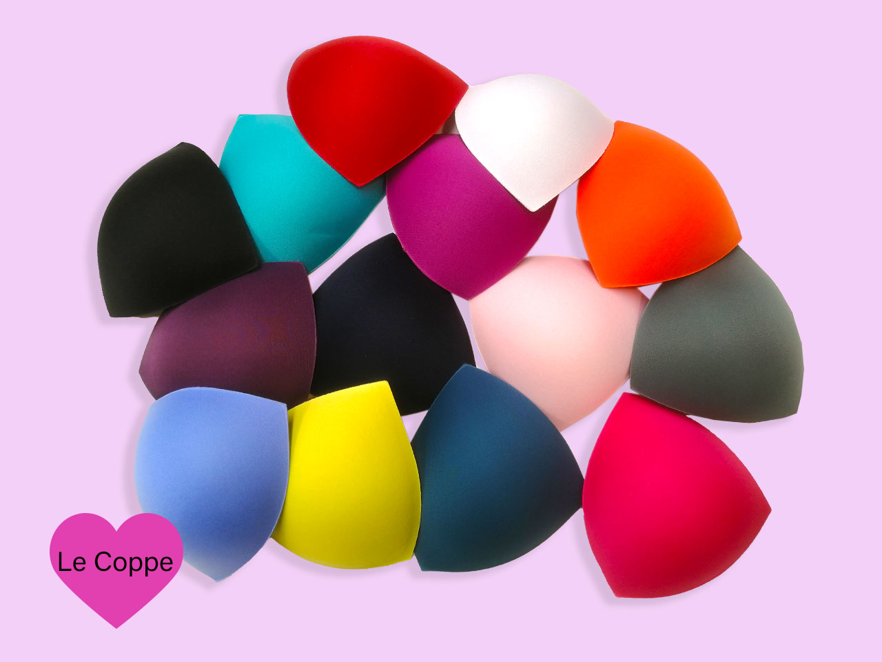 Coppe estraibili per reggiseno Tezuk