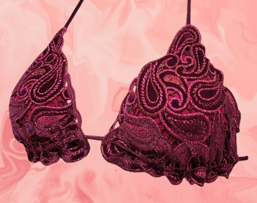 R902SG macramè pasley amarone