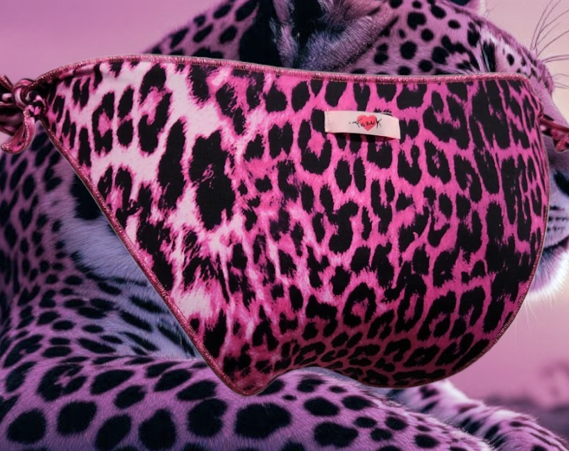 S925F leopardo fuxia