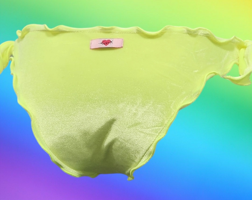 S925FR giallo fluo velluto