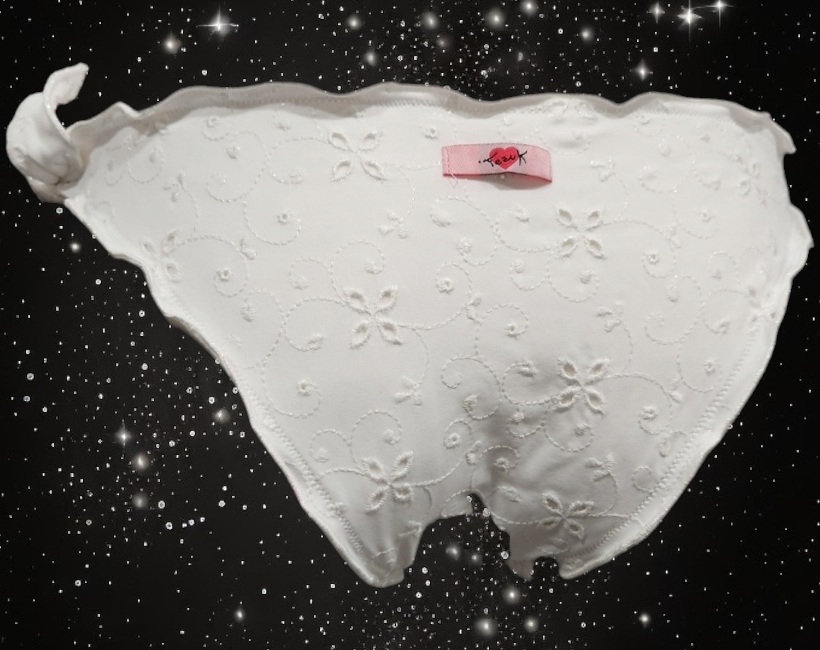 S925SG bianco lurex sangallo