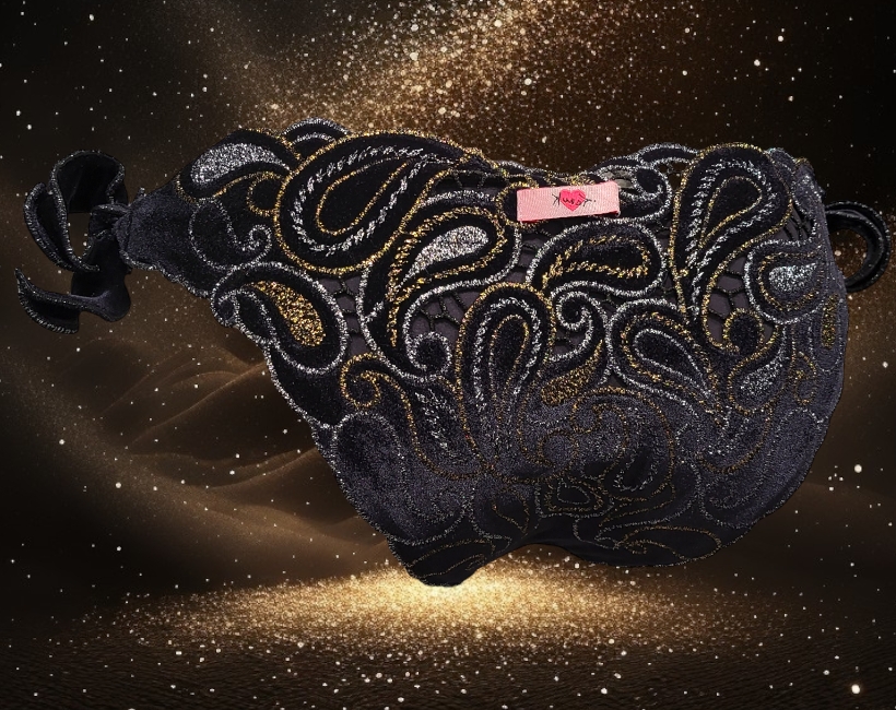 S925SG macrame pasley nero