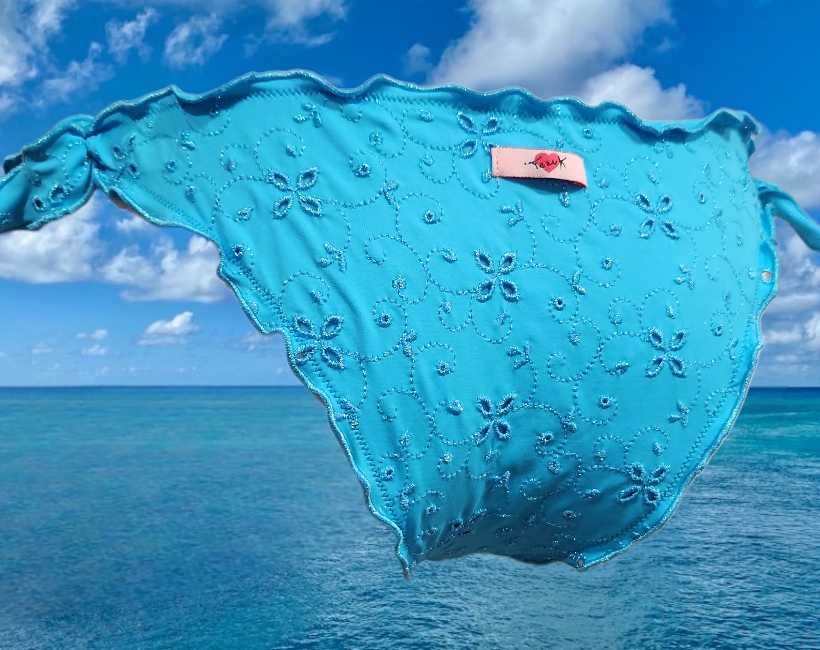 S925SG turchese lurex sangallo