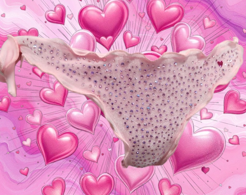 S925ST caramella rosa velluto