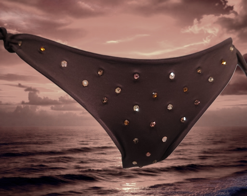 S925ST diamanti ebano