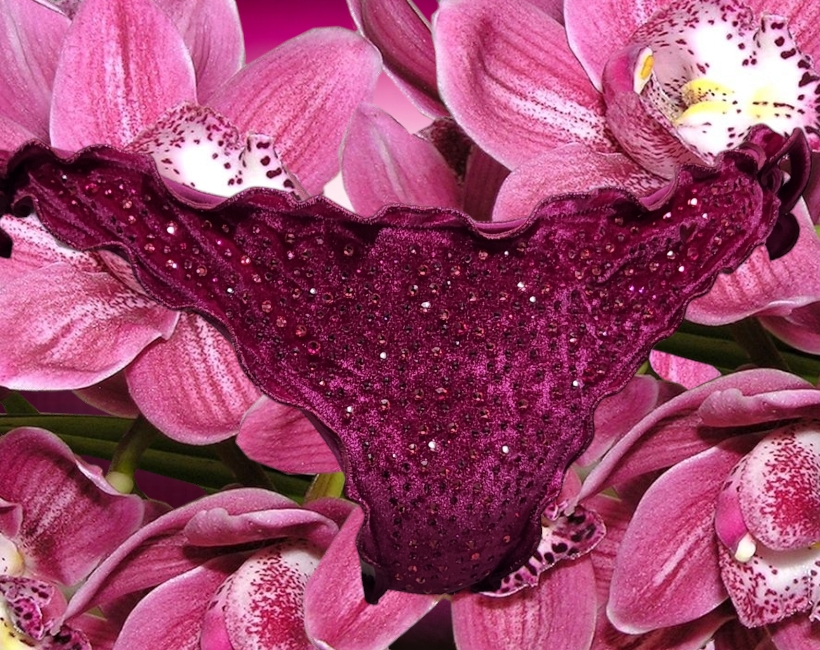 S925ST orchidea velluto