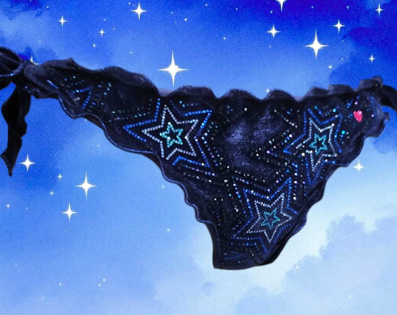 S925ST abisso velluto stelle