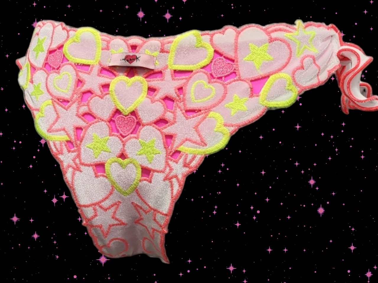 S930SG macrame stelle biancofluo